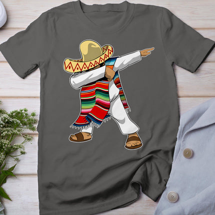 Mexican Sombrero Poncho Dabbing T-Shirt