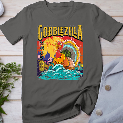 Turkey Day Thanksgiving Gobblezilla T-Shirt