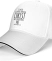 I Can Do All Things Through Christ, Christian God Baseball Caps Men Women Ball Hat Adjustable Trucker Hat Cowboy Hat