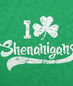 I Clover Shenanigans Hoodie Funny Irish Clover SweatShirt