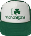 I Shamrock Shenanigans Unisex Hat Cap St Patrick's Day Adjustable