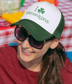 I Shamrock Shenanigans Unisex Hat Cap St Patrick's Day Adjustable