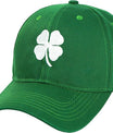 Ireland Irish 4 Leaf Clover St. Patrick's Day Hat for Men Women Embroidery Shamrock Baseball Cap Hat