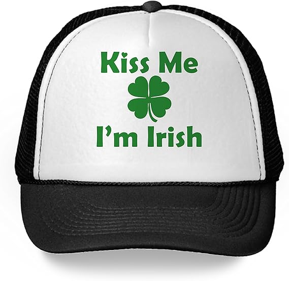 Irish St. Patrick's Day Hat Proud Irish Trucker Hat Baseball Caps