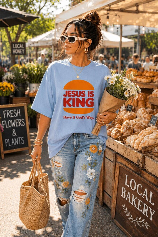 Jesus Is King Christian Streetwear Shirt