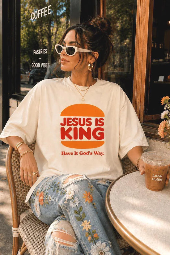 Jesus Is King Christian Streetwear Shirt