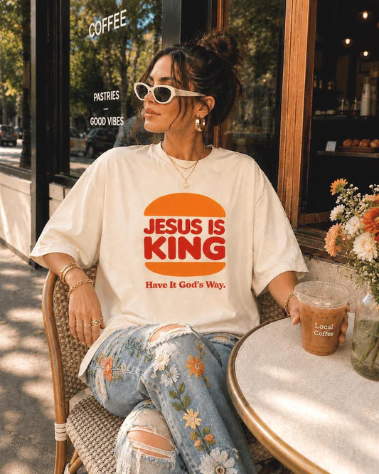 Jesus Is King Christian Streetwear Shirt
