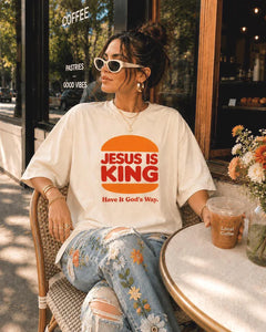 Jesus Is King Christian Streetwear Shirt