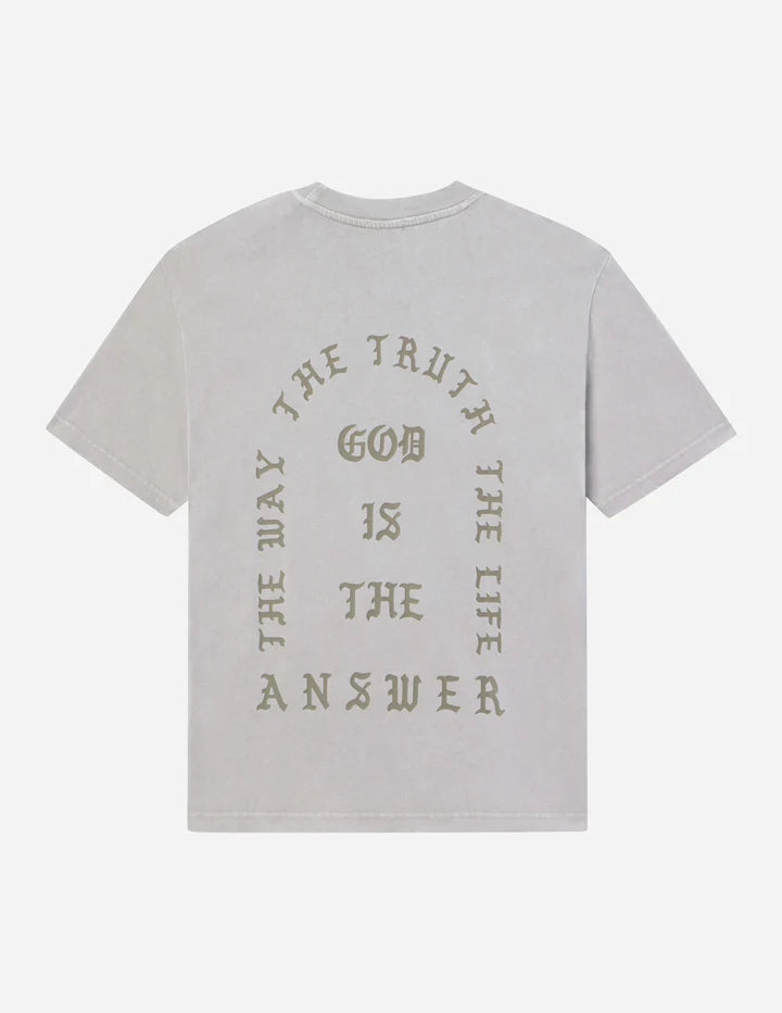 Jesus Saves Taupe Unisex Tee T-Shirt