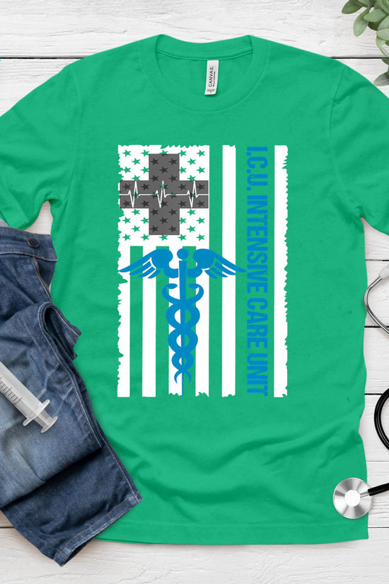 Icu Nurse Intensive Care Unit Staff T-Shirt