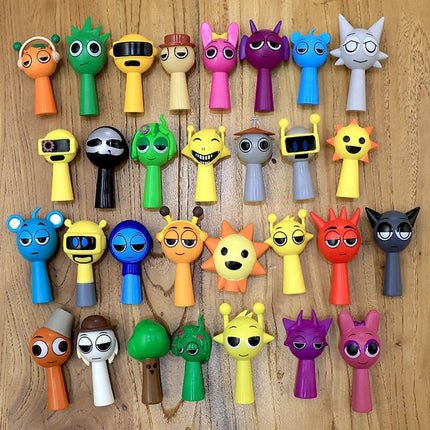 Mini Figure Set PVC Cartoon Game Collectibles for Kids & Fans