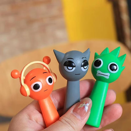 Mini Figure Set PVC Cartoon Game Collectibles for Kids & Fans