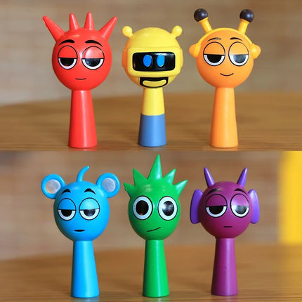 Mini Figure Set PVC Cartoon Game Collectibles for Kids & Fans