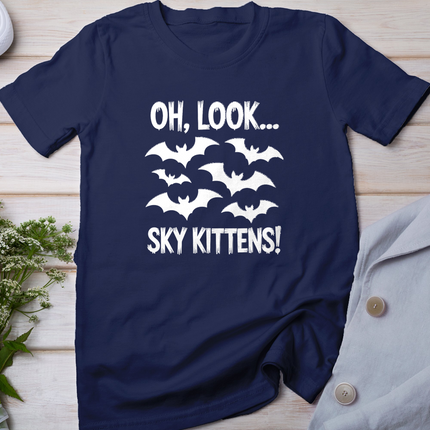 Funny Bat Design for Men Women Kids Halloween Bat Lovers T-Shirt