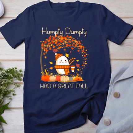 Humpty Dumpty Had A Great Fall Thanksgiving Autumn Halloween T-Shirt