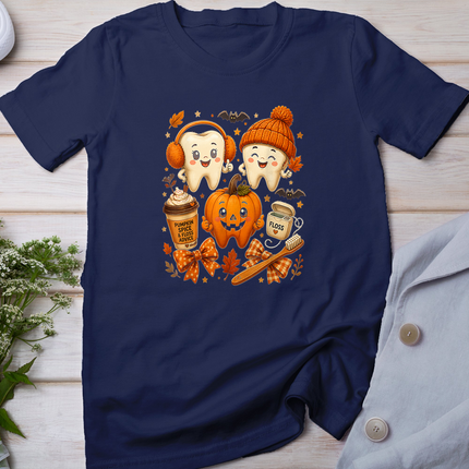 Fall Dentist Dental Hygienist Dental Assistant Halloween T-Shirt