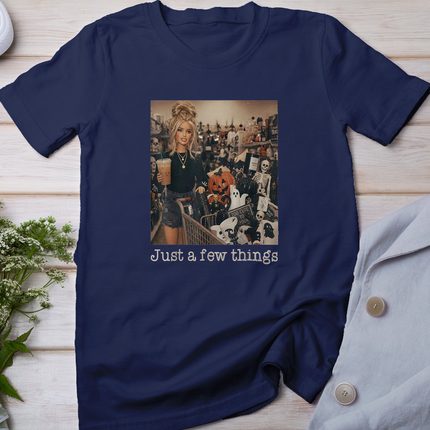 Retro Funny Just A Few Things Ghost Meme Sarcastic Halloween T-Shirt