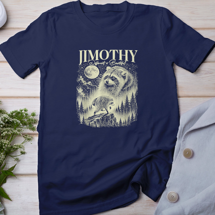 Jimothy Viral Raccoon Meme Shirt Funny HOT JIMOTHY Summer T-Shirt