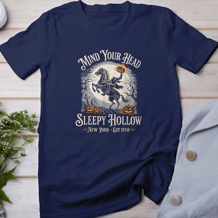 Vintage Mind Your Head Sleepy Hollow Headless Horseman T-Shirt