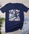 Funny Can I Pet This Dog Skeleton Halloween Dog Skeleton T-Shirt