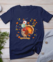 Thanksgiving Scrub Tops Women Turkey Nurse Holiday Nursing T-Shirt