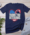 Thank You Veterans Day Memorial Day Partiotic Military Usa T-Shirt