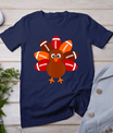 Football Turkey Balls Thanksgiving Shirt Boys Kids Men Women T-Shirt