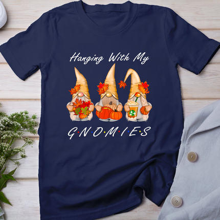Funny Thanksgiving Shirts For Women Gnome - Gnomies Lover T-Shirt