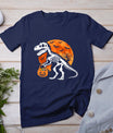 Halloween Shirt For Kids Toddler Skeleton Dinosaur Trex Boys T-Shirt