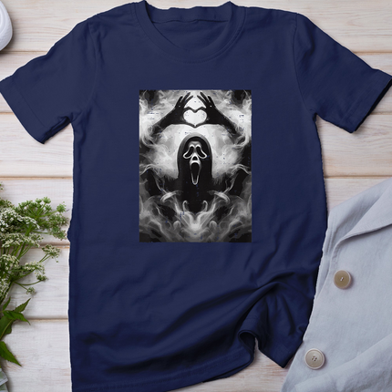 Halloween Horror Ghost Hand Heart Costume Men Women Kids T-Shirt