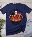 Hanging With My Wound Care Turkeys Thanksgiving Woc Nurse T-Shirt