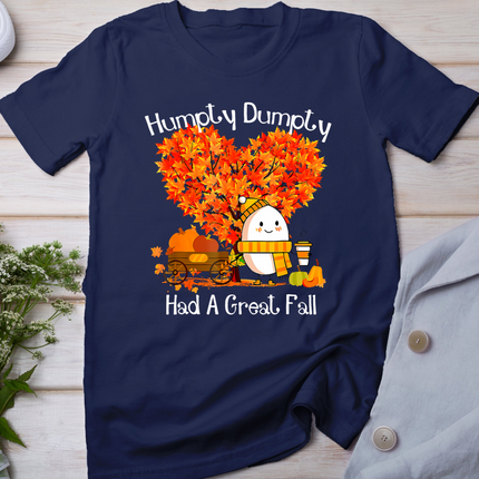Humpty Dumpty Had A Great Fall Autumn Leaves Thanksgiving T-Shirt