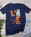 Halloween Nurse Assistant Shirts Love Cna Life Stethoscope T-Shirt