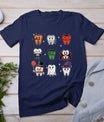 Teeth Ghost Pumpkin Witch Cute Dental Halloween Dentist T-Shirt