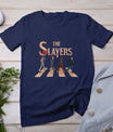 The Slayer Walking On Street Funny Halloween Horror T-Shirt