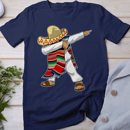 Mexican Sombrero Poncho Dabbing T-Shirt