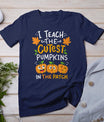 Teacher Halloween Pre-K Teacher Kindergarten Cutest Pumpkins T-Shirt