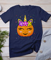 Cute Unicorn Pumpkin Girls Kids Funny Halloween T-Shirt