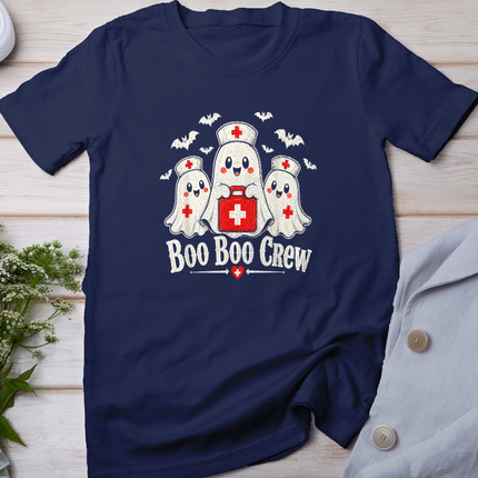 Nurse Halloween Shirts Boo Boo Crew Ghost Squad T-Shirt