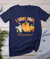 Pt Nurse Fall I Love Fall Prevention Fall Physical Therapy T-Shirt