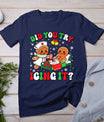 Did You Try Icing It Retro Christmas Gingerbread Nurse Squad T-Shirt