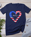 Thank You For Your Services Patriotic - Heart Veterans Day T-Shirt