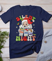 Retro Silent Night Icu Nurse Christmas Intensive Care Unit T-Shirt