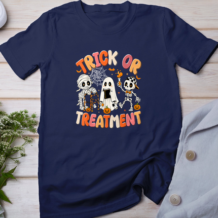 Trick or Treatment PT Physical Therapy Ghost Halloween 2026 T-Shirt
