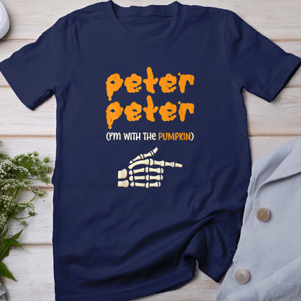 Peter Peter Im with The Pumpkin Halloween Costume Men Women T-Shirt
