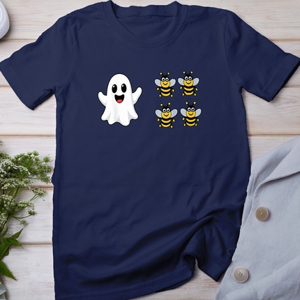 Boo Bees Shirt, Ghost Bees, Boo 4 Bees Funny Halloween T-Shirt