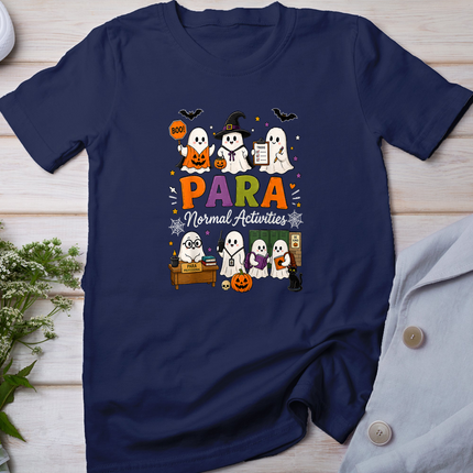 Para Normal Activities SPED Teachers Ghost Fall Halloween T-Shirt