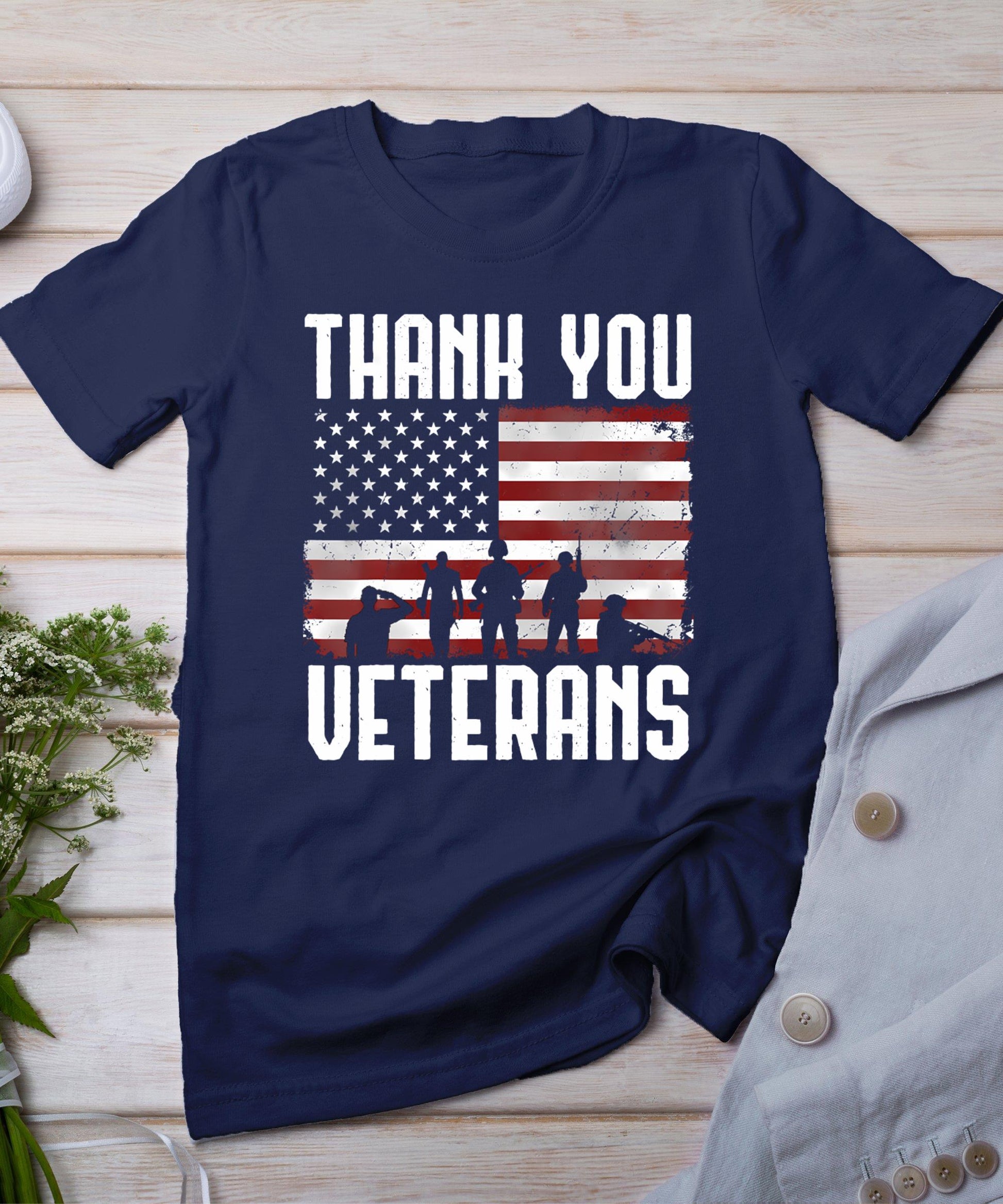 Veterans Day Gifts Thank You Veterans Proud T-Shirt