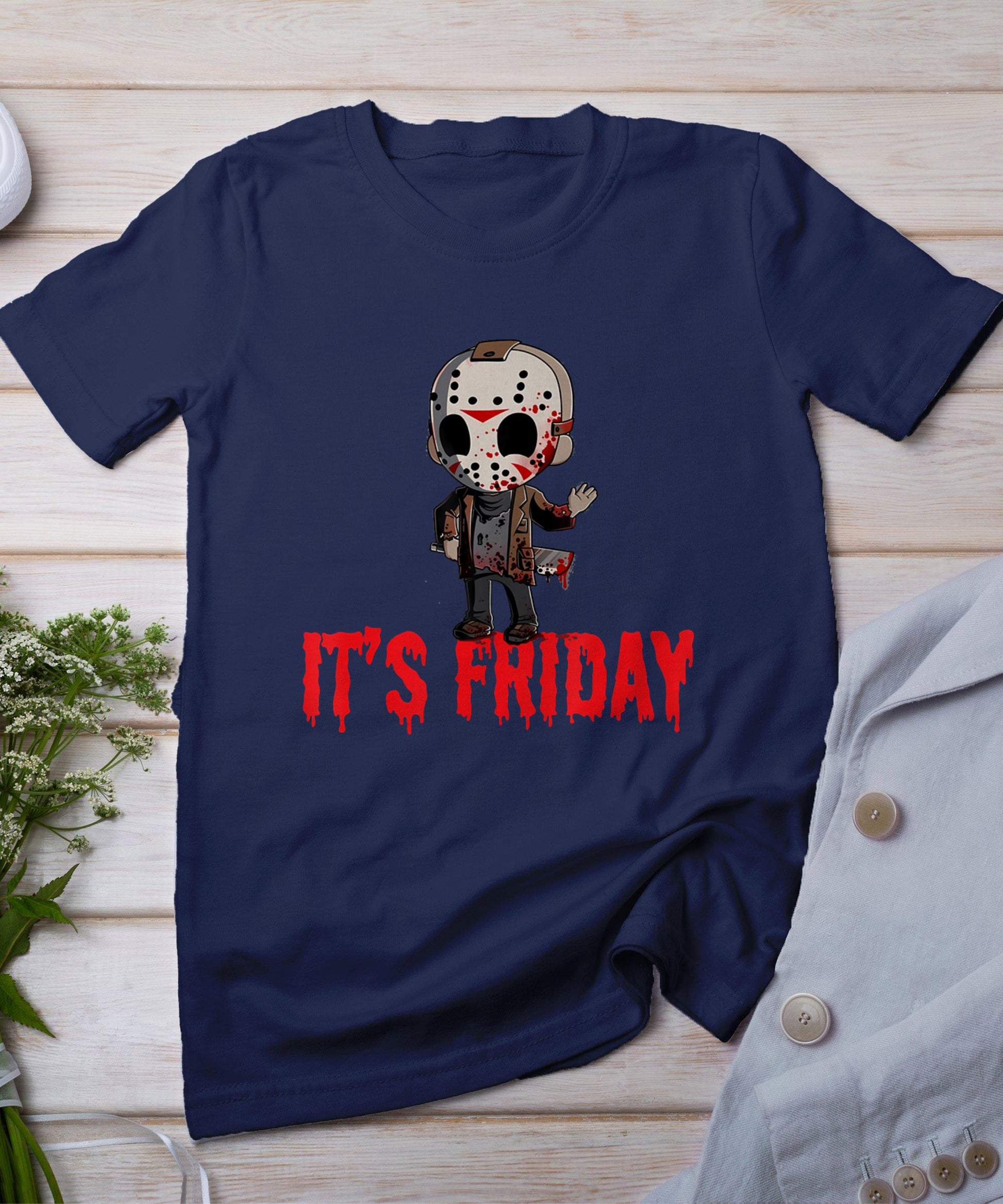 Funny Friday 13th Funny Halloween Horror T-Shirt