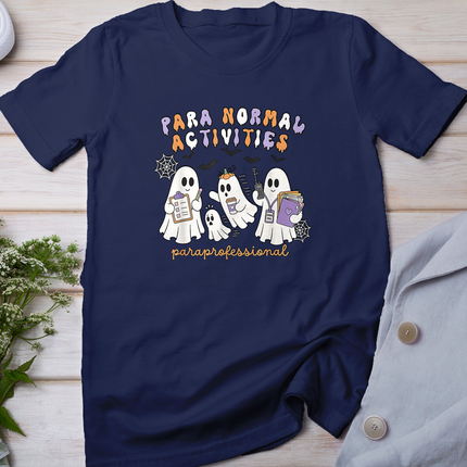 Paraprofessional Halloween Teacher para Normal Activities T-Shirt